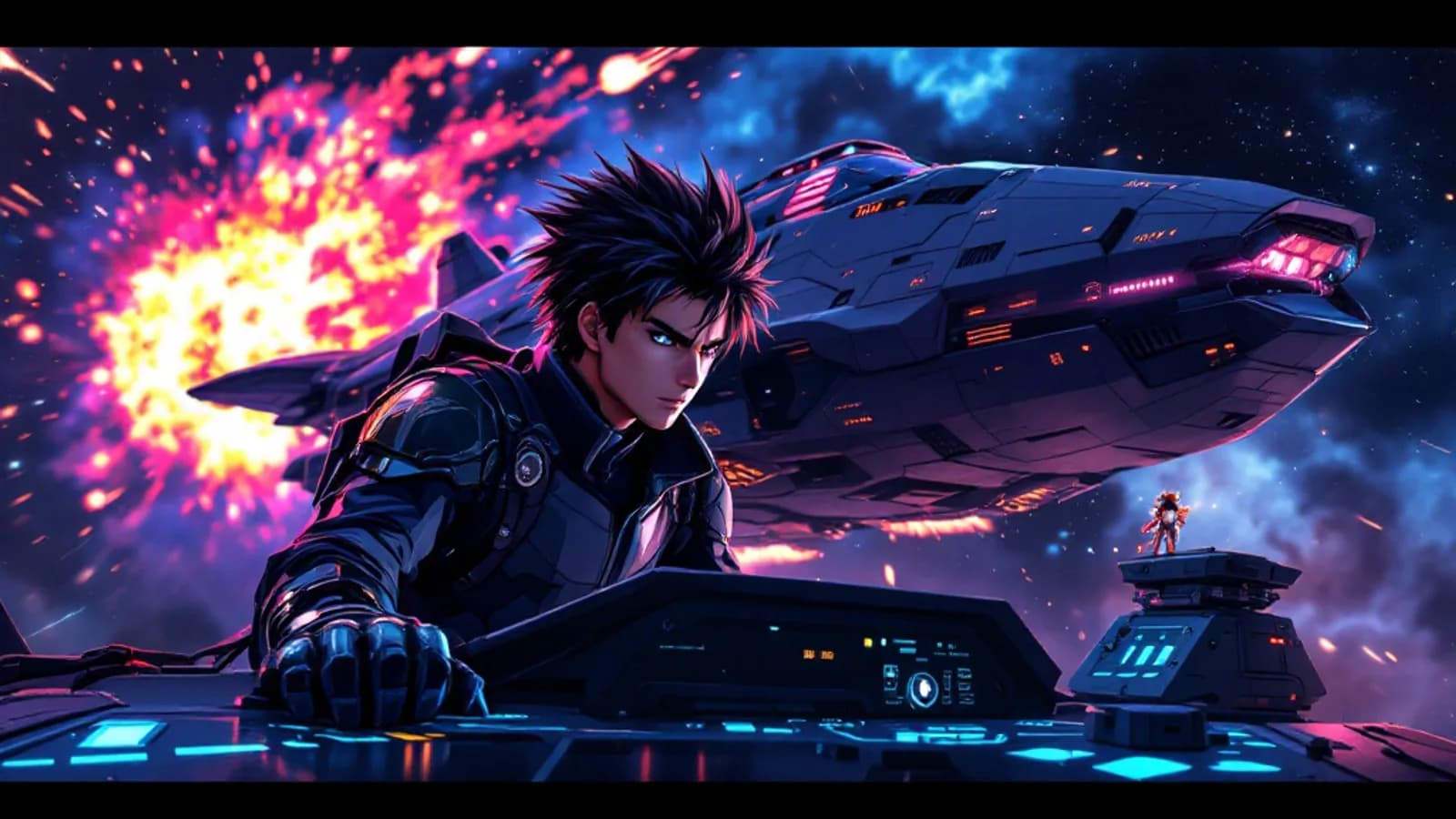 Reborn as a Space Mercenary Anime Reveals Trailer, Visual, Cast Additions